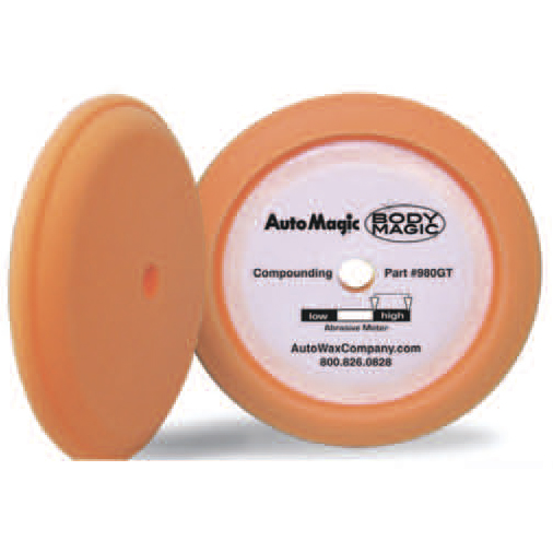 Orange Euro Foam Compounding Pad