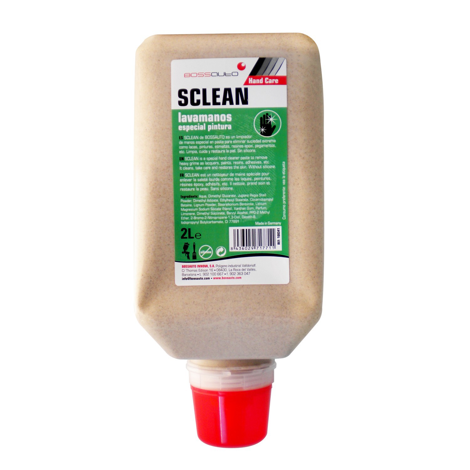 Pasta na ruky Paint hand cleaner Sclean Bossauto 2L.